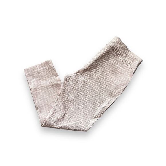 New Van Heusen Pink Textured Pull On Stretch Trouser Work Pants Career Size 16 - Picture 1 of 5